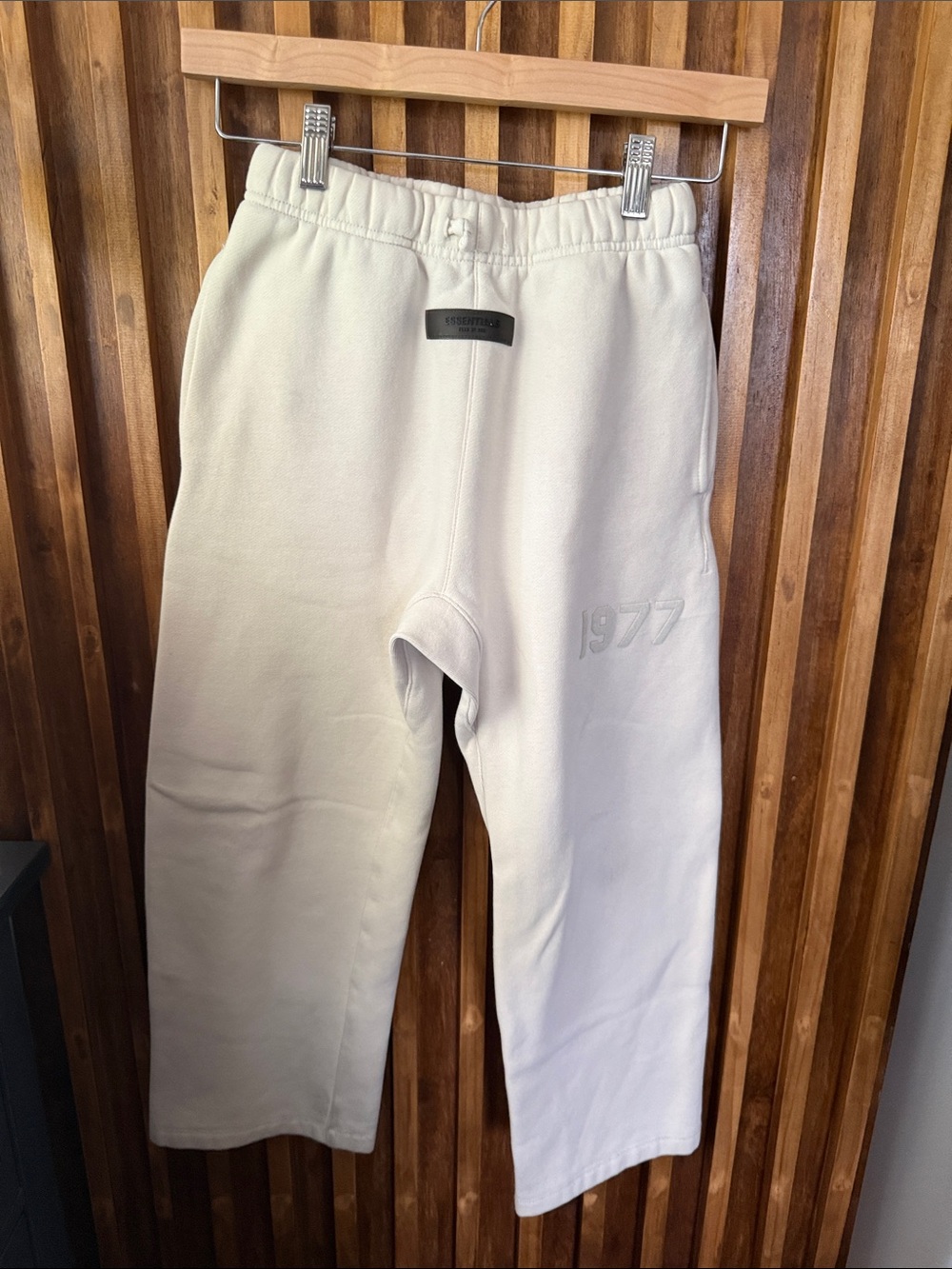 Essentials Kids Ecru 1977 Relaxed Lounge Pants.